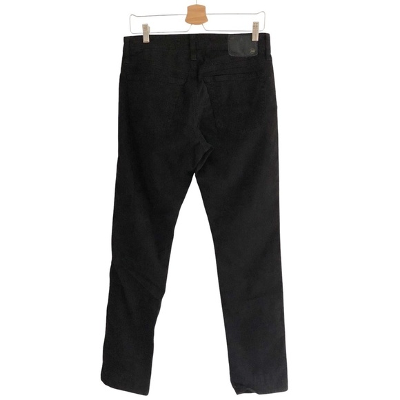 AG Adriano Goldschmied The Everett Slim Straight Pants Black Size 29 X 32 - Picture 3 of 9